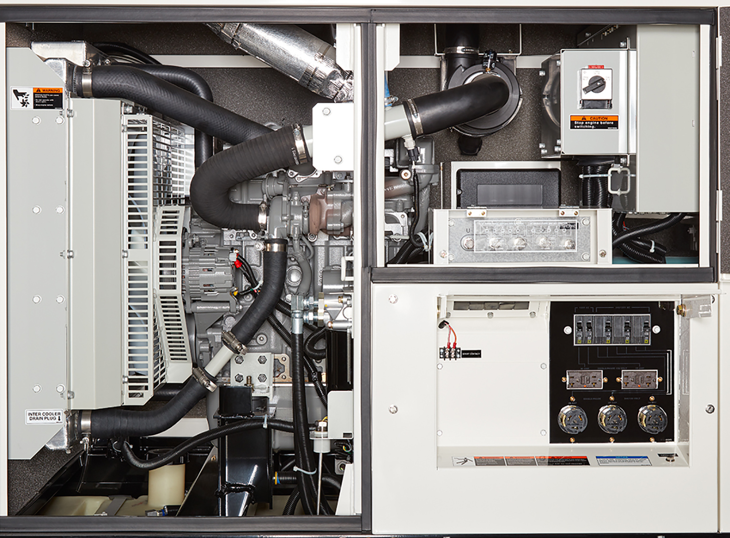 Générateur d'air chaud Diesel 36.5 KW STANLEY 125000 BTU Volume 700 m2